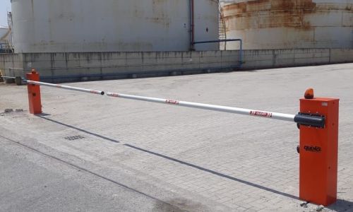 How to see standard measures for automatic bollard installation
