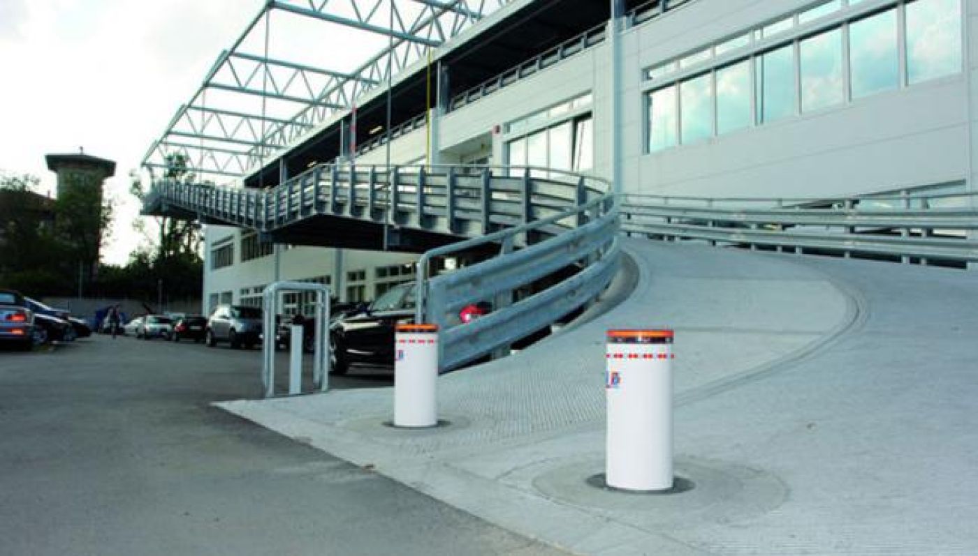 Rising bollards- convenient means of controlling public traffic