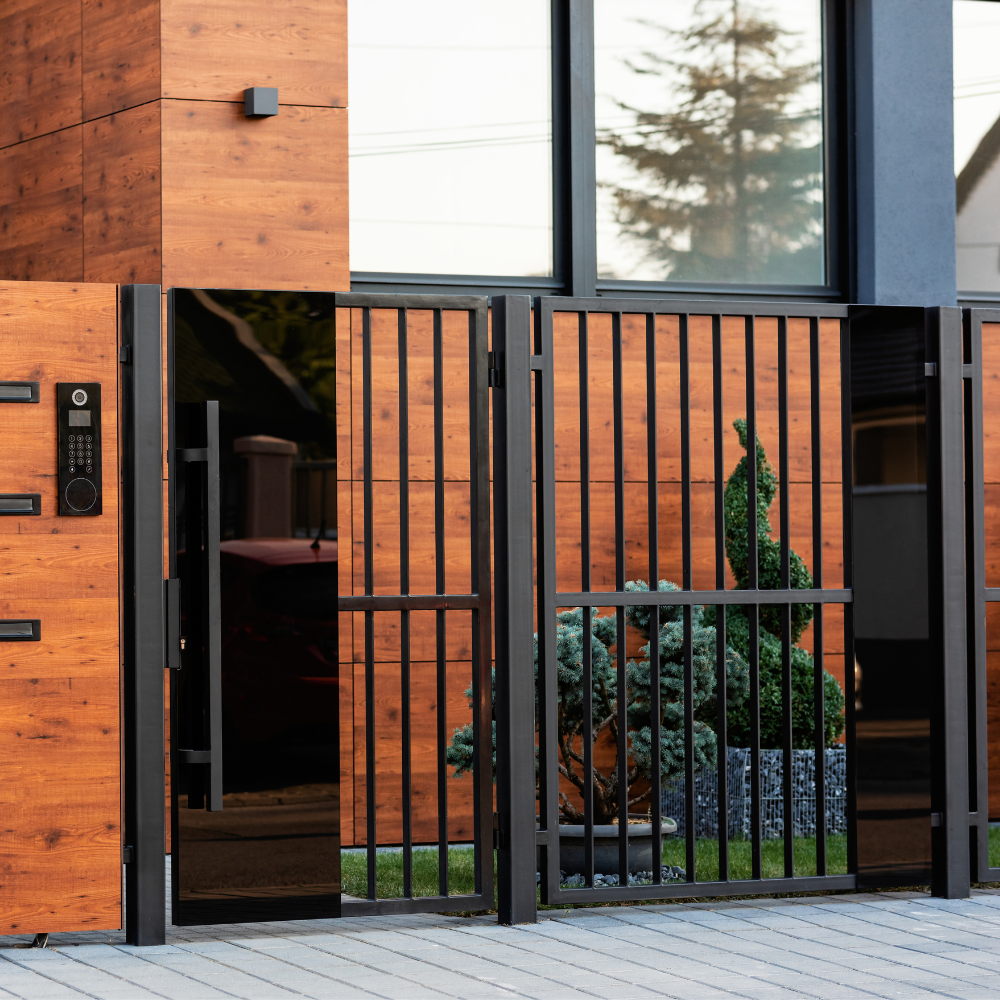 modern sliding gate system