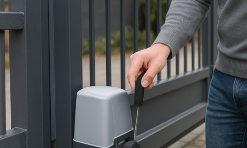 How to open electric gate manually: complete guide for 2025